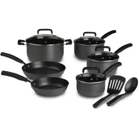 T-fal D913sc64 Signature 12-piece Hard Anodized Non-stick Cookware Set