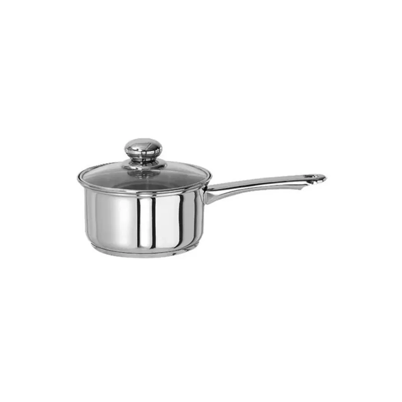 29102 Stainless Steel Covered Saucepan, 2 Quart Capacity