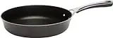 D92107 12-inch Authentic Hard Enamel Nonstick Fry Pan In Black