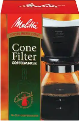 10-Cup Manual Cone Filter Gourmet Coffeemaker