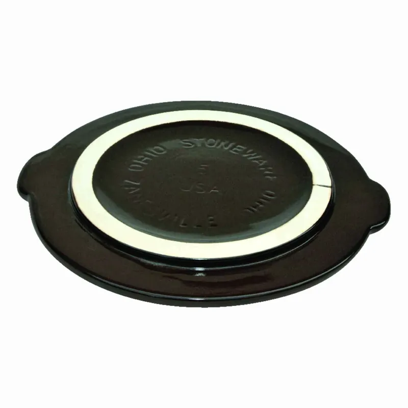 Ohio Stoneware Crock Cover 5 Gal 1 Pk