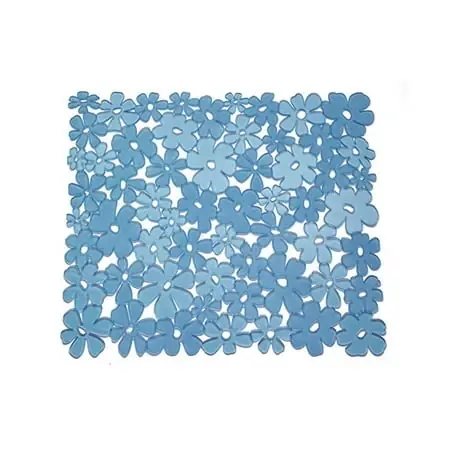 Blumz Kitchen Sink Protector Mat, Blue - Durable And Stylish Design