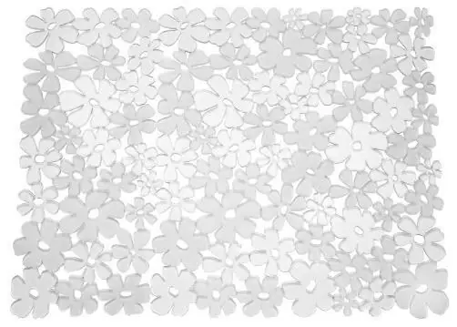 Blumz Large Clear Floral Sink Mat - One Size