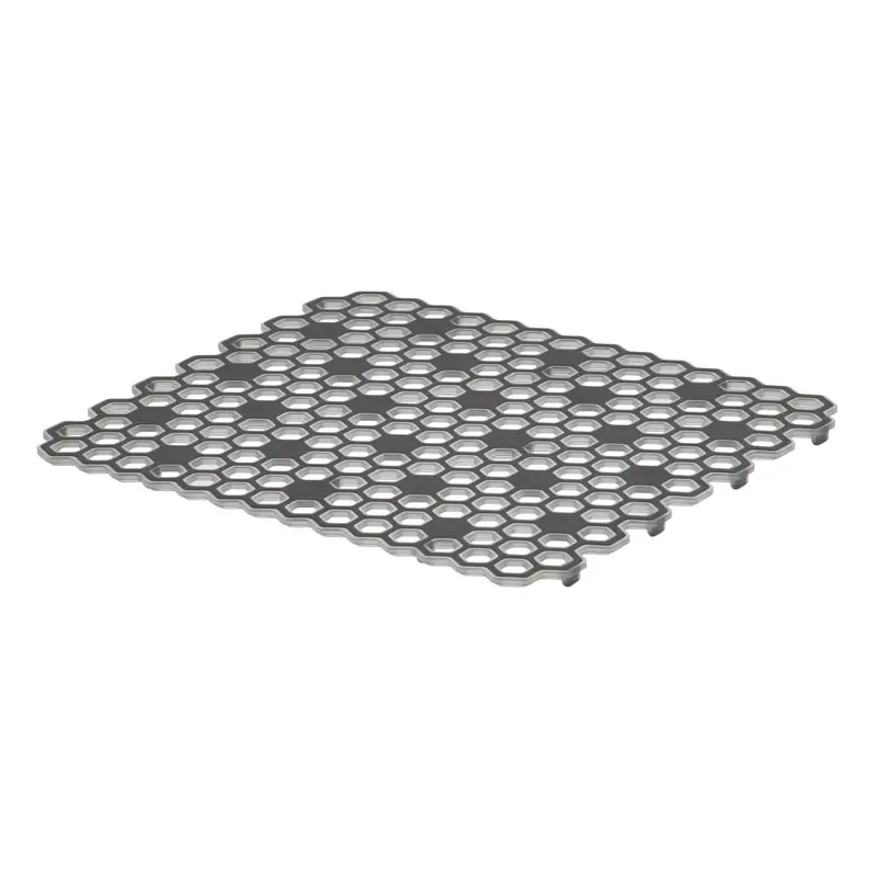 Spectrum Hexa 10.5 In. L X 0.5 In. W X 12 In. H Plastic Sink Mat