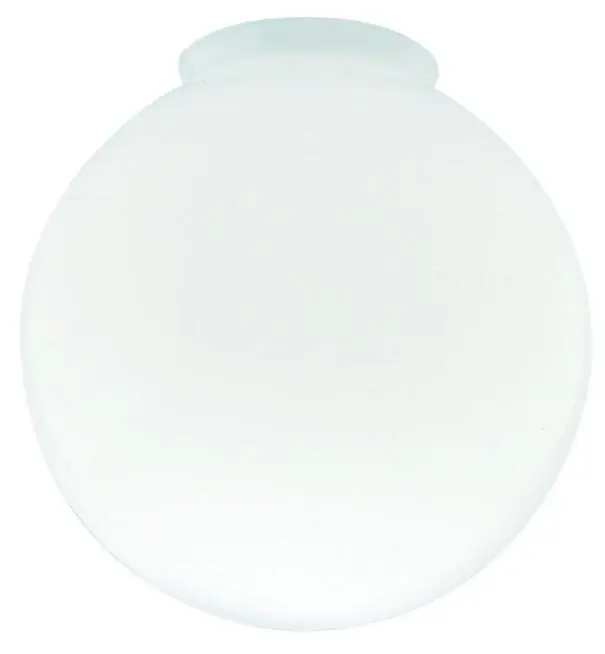 Westinghouse Round White Glass Lamp Shade 1 Pk