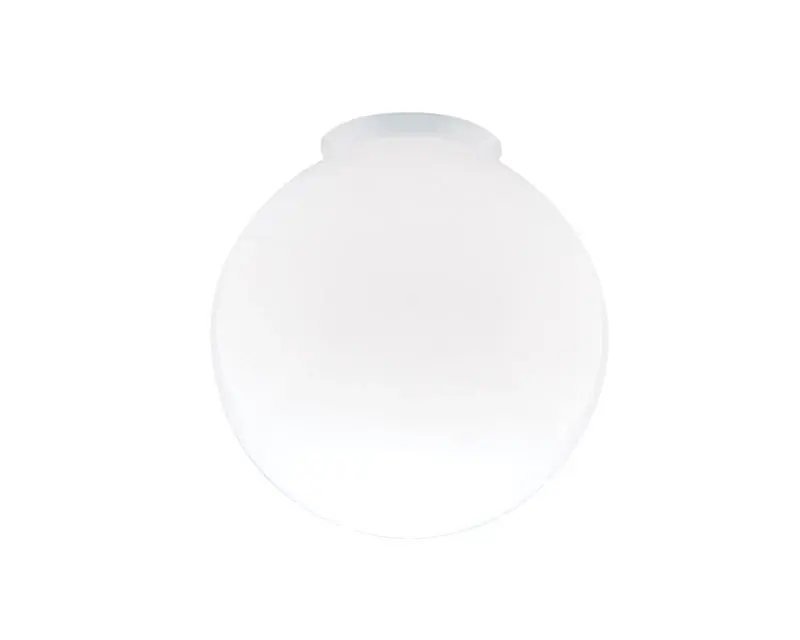Westinghouse Round White Glass Lamp Shade 1 Pk