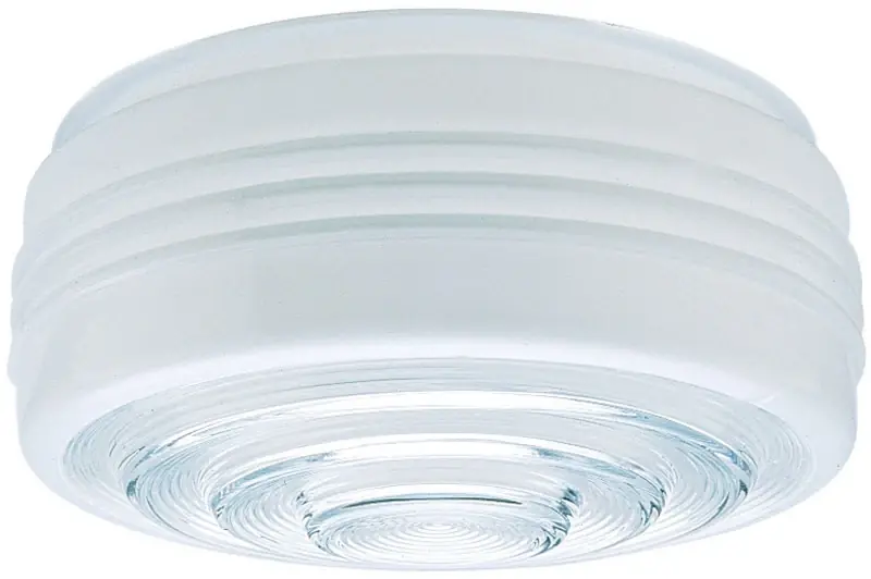 Westinghouse Drum White Glass Lamp Shade 1 Pk