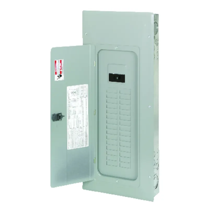 Load Center, Indoor, Combination Cover, 30 Space/40 Pole, 200-Amp Main Breaker