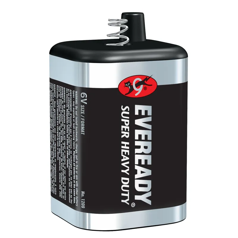 Eveready 6-Volt Zinc Carbon Lantern Battery 1 Pk Bulk