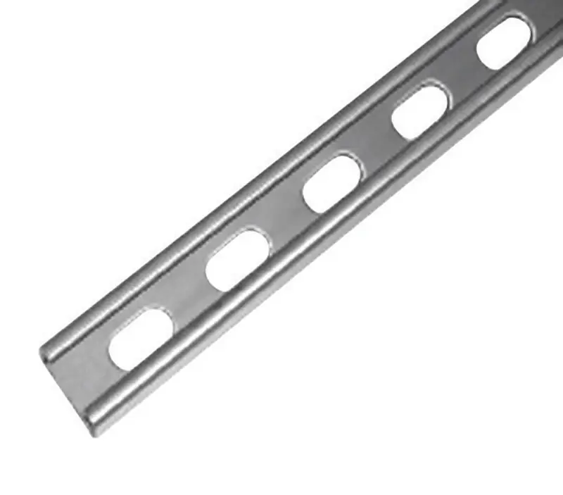 10 Ft. L Zinc Strut Channel, 1-5/8 X 13/16 In., Model Rp4100t10pg50