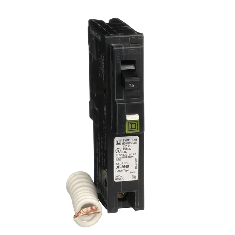 Homeline 15-Amp Single-Pole Arc Fault Circuit Breaker
