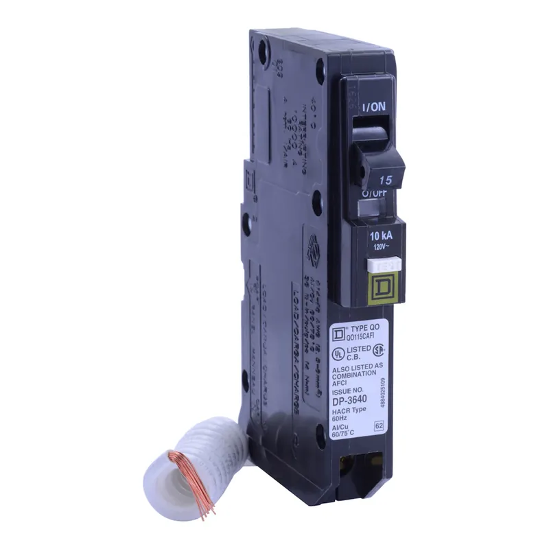 QO 15-Amp Single-Pole Arc Fault Circuit Breaker