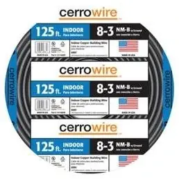 147-4003d 125 Ft. 8/3 Non-metallic Sheathed Cable With Ground