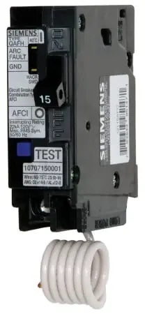 Siemens Q120afc 120 Amp Combination Arc Fault Circuit Breaker