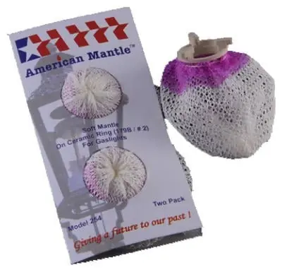 254 2 Pack Soft Inverted Mantle