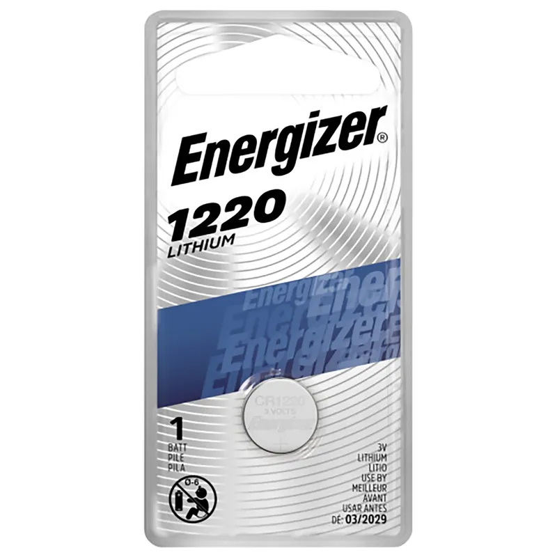 Energizer Lithium Coin 1220 3 V 40 MAh Glucose/Heart Rate Monitor Battery 1 Pk