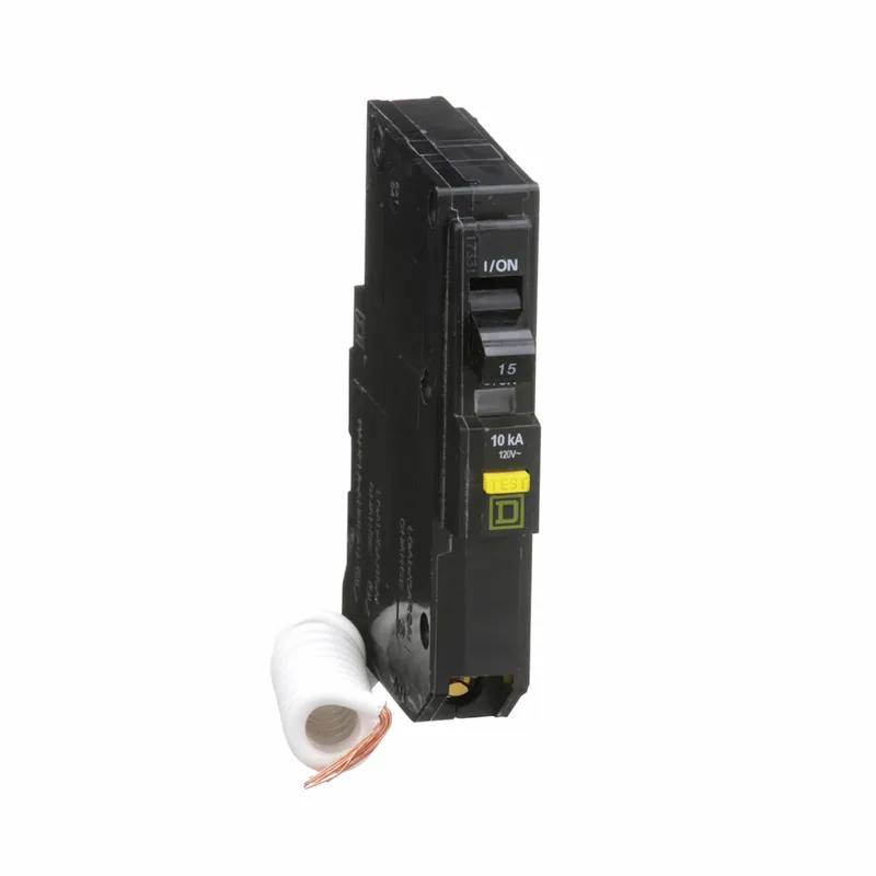 QO 15-Amp Single-Pole Ground Fault Circuit Breaker