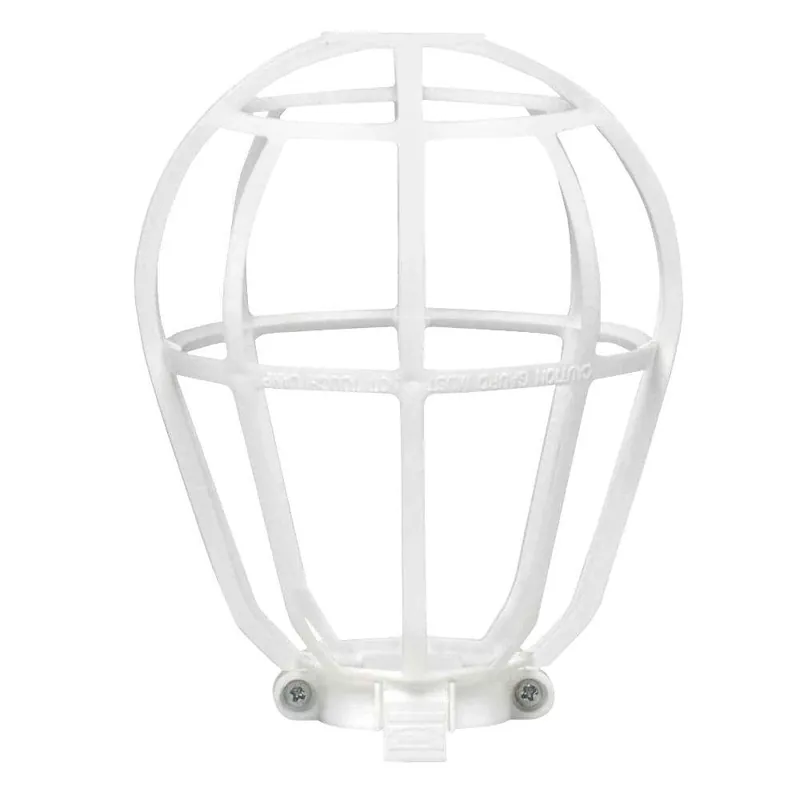 Ceiling Lampholder Replacement Guard, White