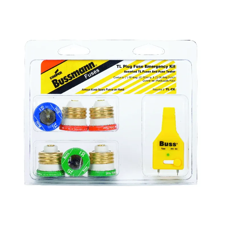 Bussmann Plug Fuse Kit 7 Pk