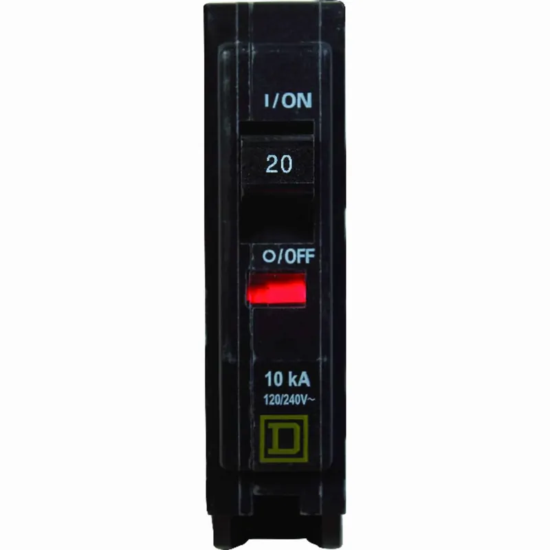 Qo 20 Amp Plug In Single Pole Circuit Breaker Model Qo120cp1235