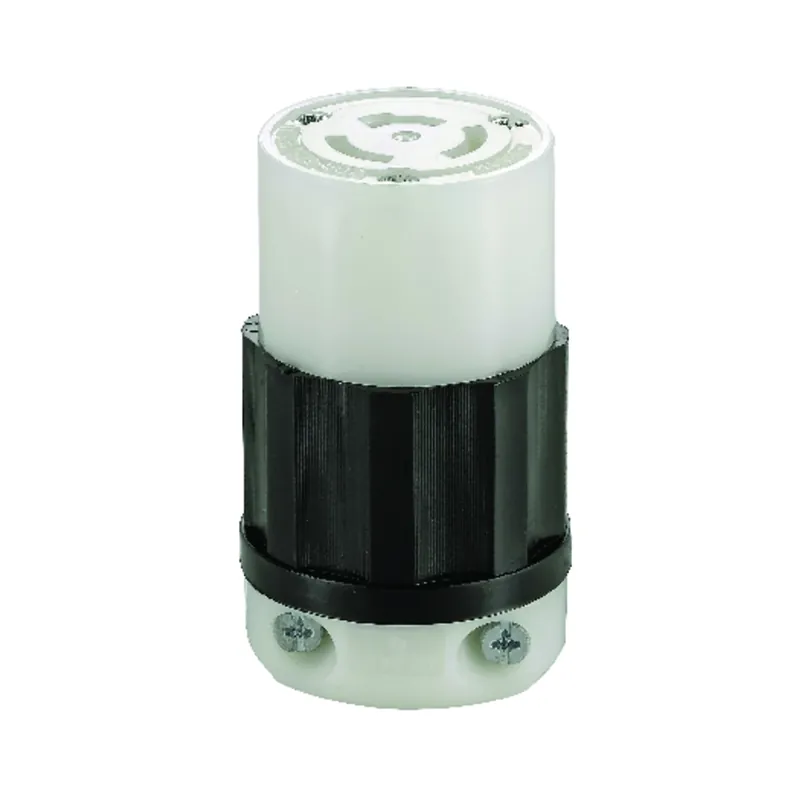Leviton Industrial Nylon Non-Grounding Locking Connector Non-NEMA 14-10 AWG 3 Pole 3 Wire