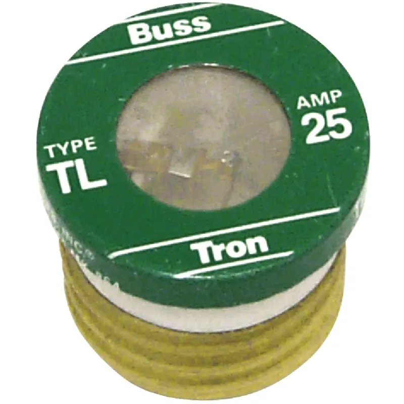 Bussmann 25 Amps Time Delay Plug Fuse 4 Pk