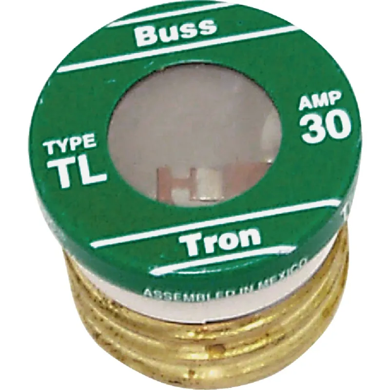 Bussmann 30 Amps Time Delay Plug Fuse 4 Pk