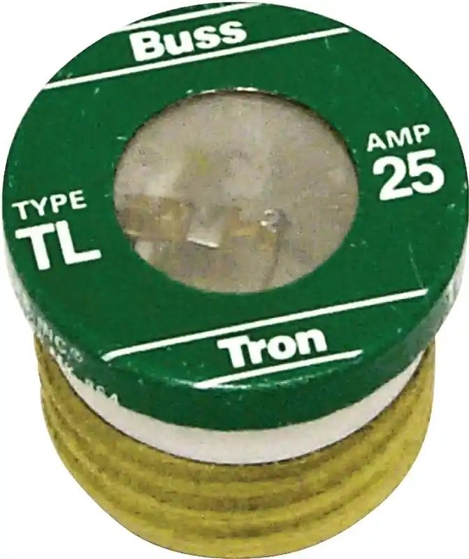 Bussmann 25 Amps Time Delay Plug Fuse 3 Pk