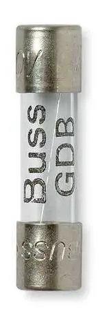 EATON BUSSMANN GDB-630MA 630mA Fast Acting Cylindrical Glass Fuse 250VAC 5PK