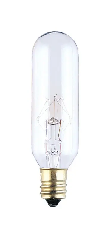 Westinghouse 25 W T6 Specialty Incandescent Bulb E12 (Candelabra) White 1 Pk