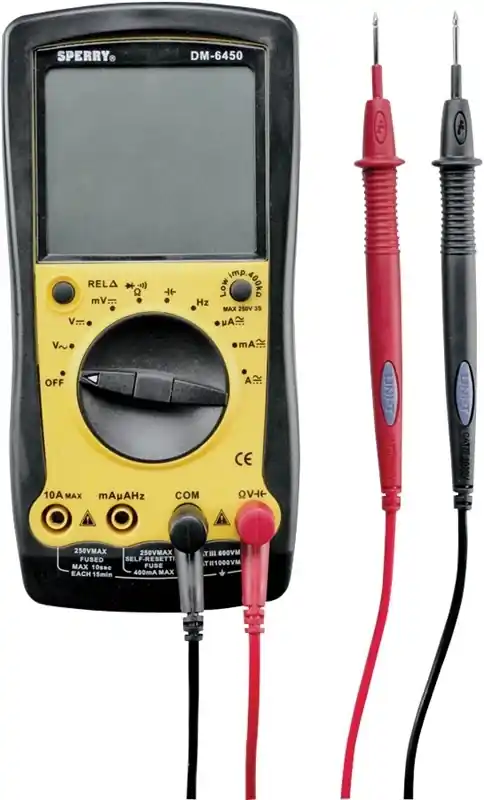 Digital Multitester, 10-Range, 9-Function