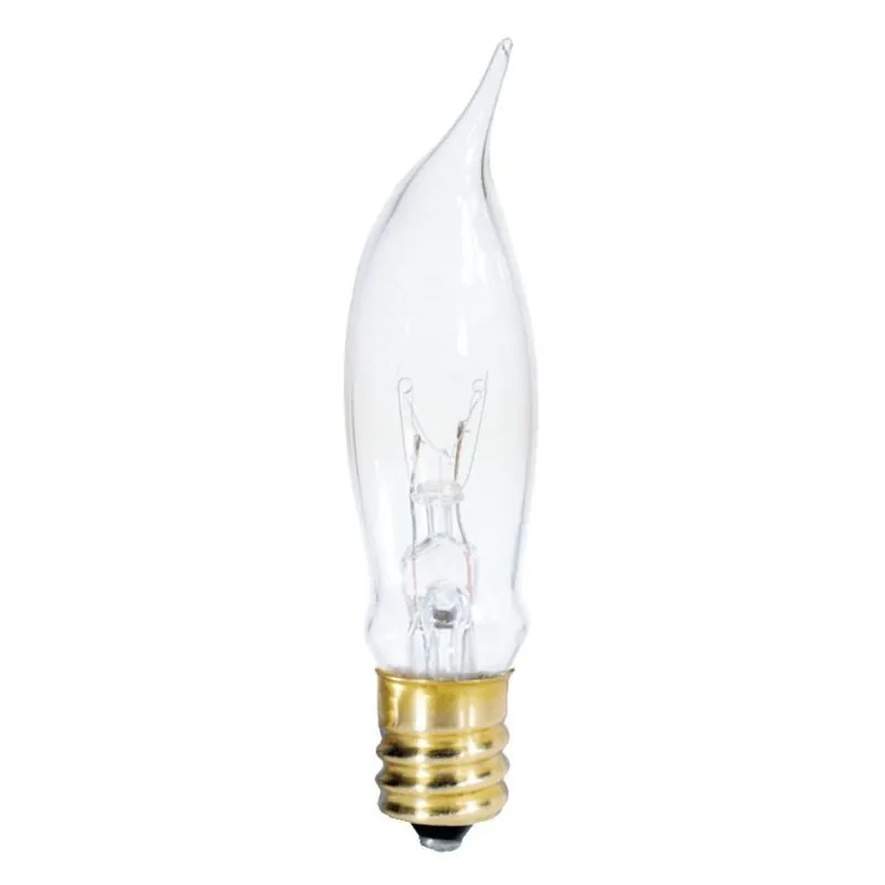 Westinghouse 7.5 W CA5 Decorative Incandescent Bulb E12 (Candelabra) Warm White 3 Pk