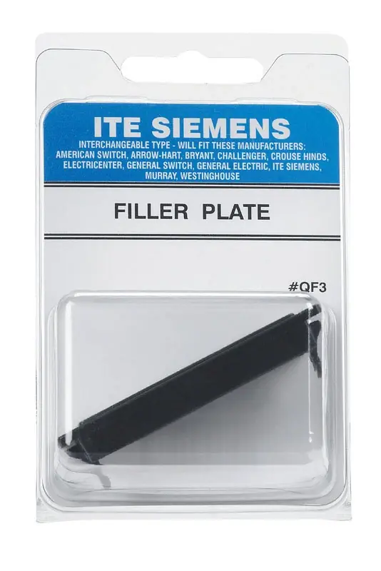 Ite Siemens 0 Amps N/a Volt 1 Space Surface Mount Filler Plate Vpkqf3