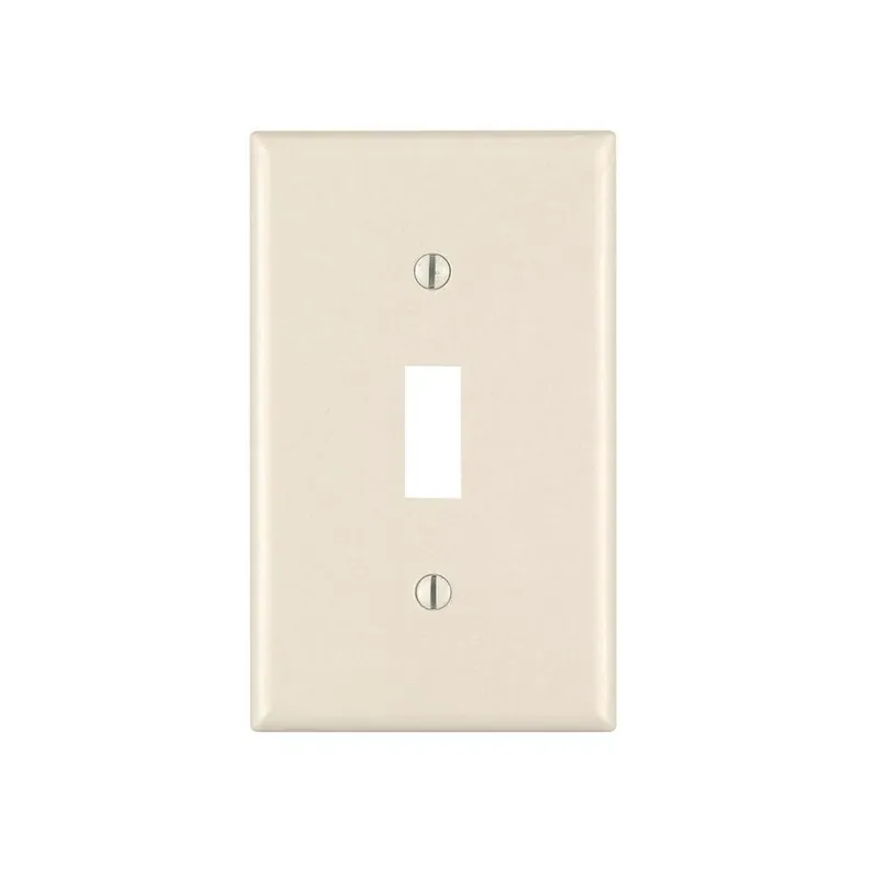 78001 Light Almond Single Gang Toggle Wall Plate