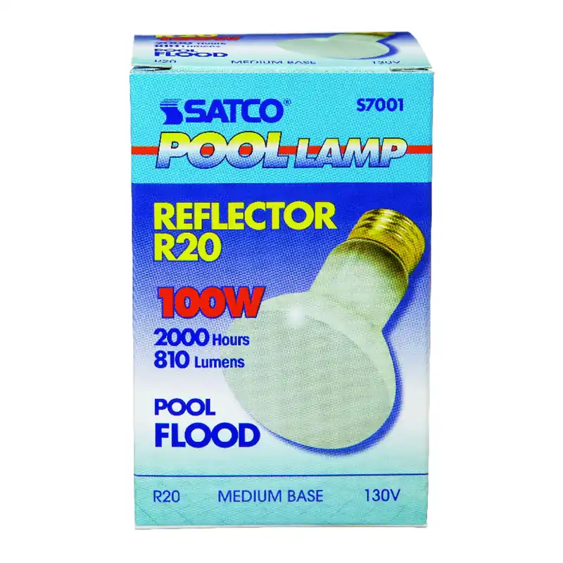 Satco 100 W R20 Floodlight Incandescent Bulb E26 (Medium) Soft White 1 Pk