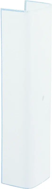 Westinghouse Rectangle White Glass Fan/Fixture Shade 1 Pk