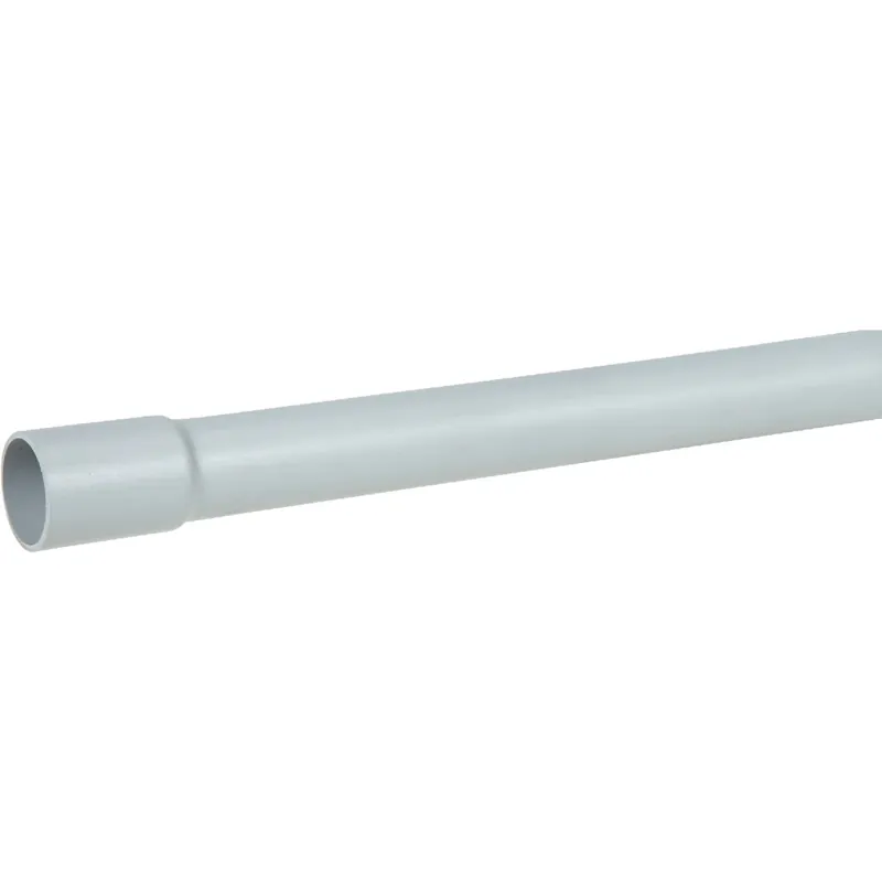 PVC Electrical Conduit, Schedule 40, 1.25 In. X 10 Ft.