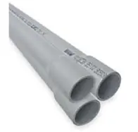 Pvc Electrical Conduit, 5 Inch X 10 Feet, Schedule 40, Ul Listed