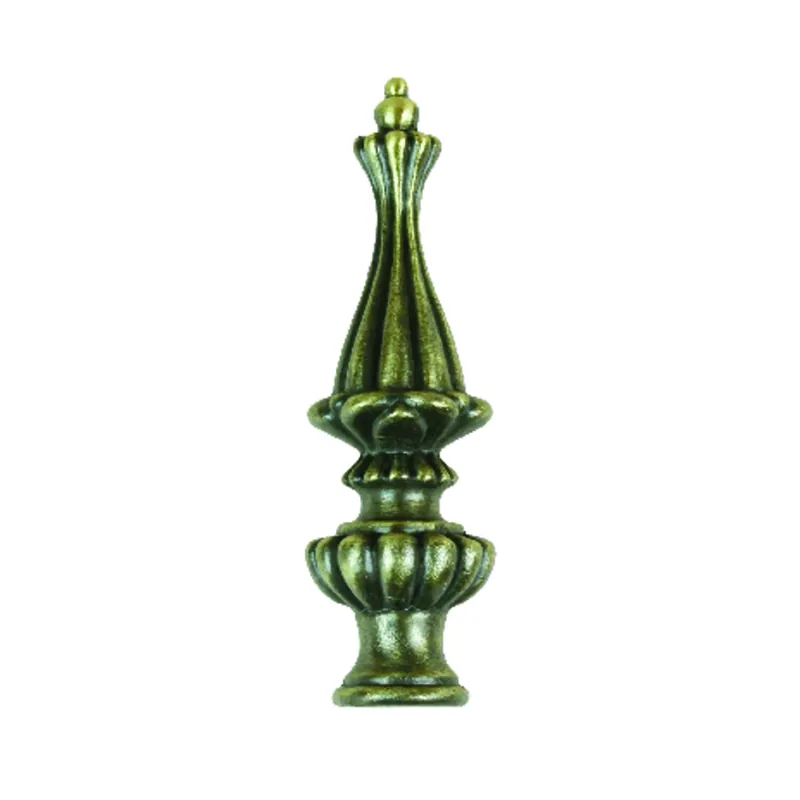 Victorian Finial 3.5 Inch Antique Brass Decorative Lamp Topper