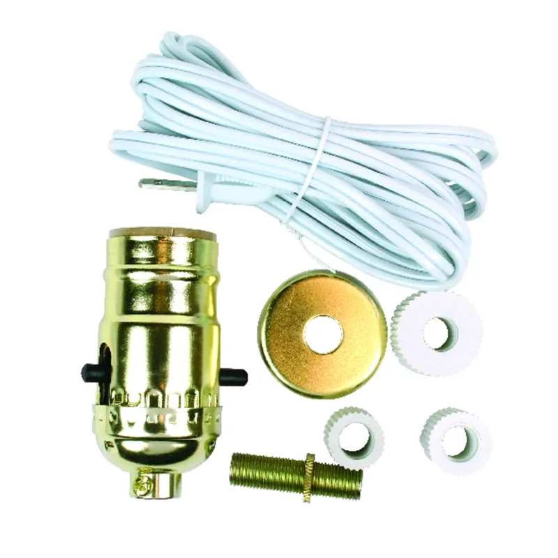 Make A Bottle Lamp Kit, Brass