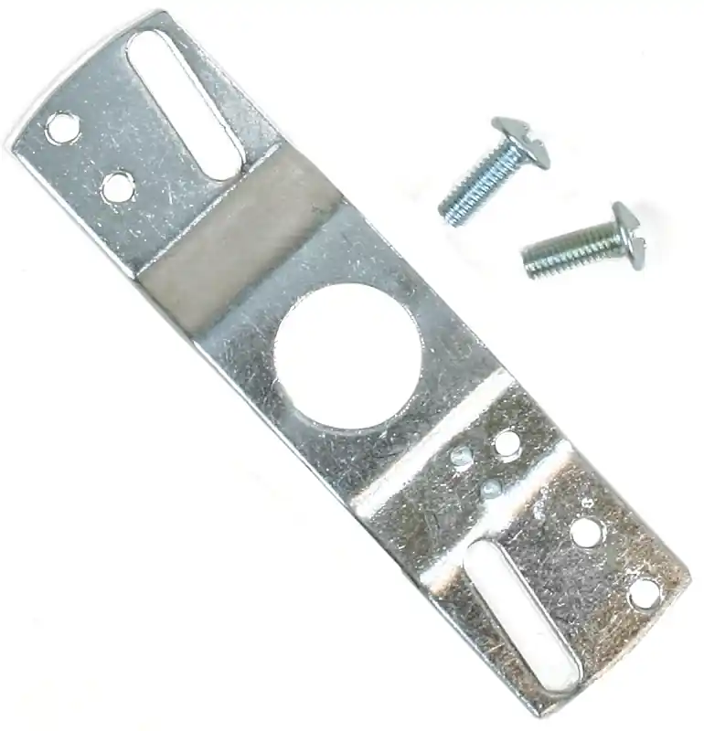 Light Fixture Offset Crossbar, Zinc, 1/8-In. IP, 4-In.