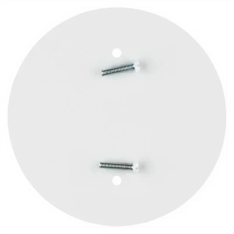 29452 Outlet Concealer, 4.75 In. White With 3.25 In. Screw Holes