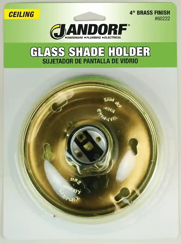 Jandorf Brass Glass Holder Kit 1 Pk