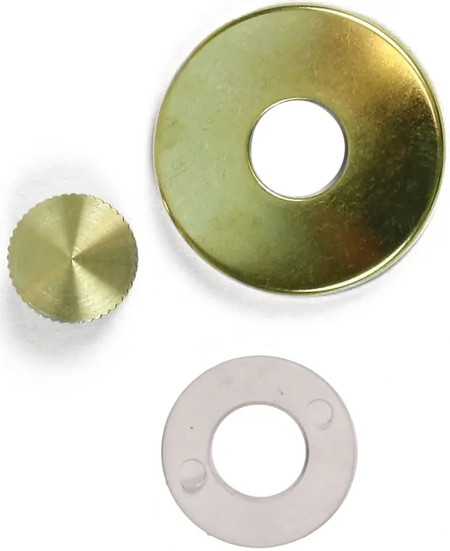 Lamp Lock Up Kit, Brass Finish, 1/8 IP