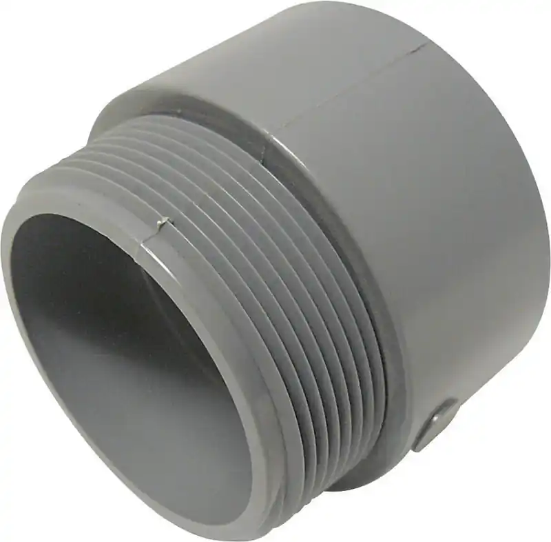 Cantex 2-1/2 In. D PVC Male Adapter For PVC 1 Pk