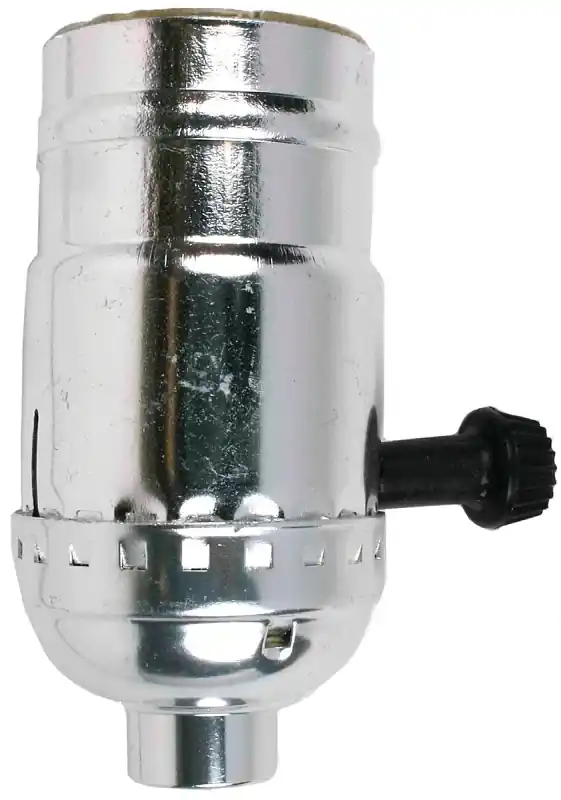 Jandorf Metal Medium Base Turn Knob Socket 1 Pk
