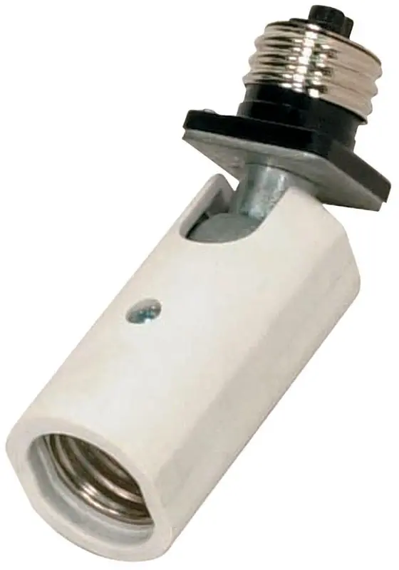 Satco Plastic Medium Base Socket Adapter 1 Pk