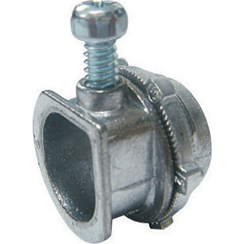 Sigma Engineered Solutions ProConnex 3/8 In. D Die-Cast Zinc Flex Connector For AC And MC 100 Pk