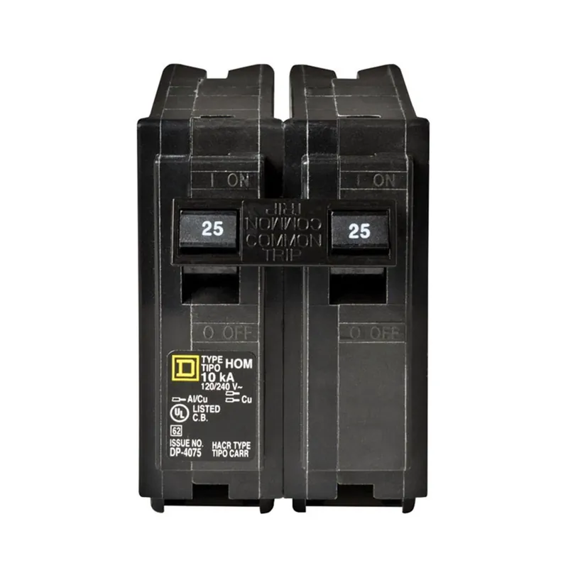 Homeline 25-Amp Double-Pole Circuit Breaker