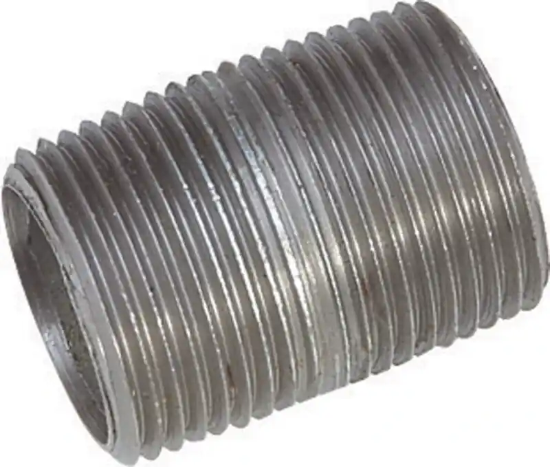 Sigma Engineered Solutions ProConnex 1/2 In. D Zinc-Plated Steel Threaded Nipple For Rigid/IMC 2 Pk